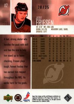 2003-04 Upper Deck - UD High Gloss #112 Jeff Friesen Back