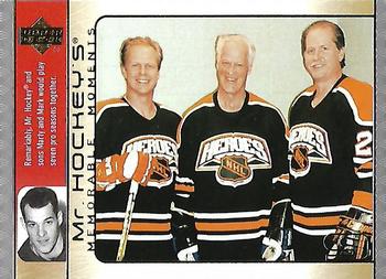 2003-04 Upper Deck - Mr. Hockey #GH18 Gordie Howe Front