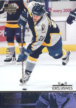 2003-04 Upper Deck - UD Exclusives #349 Andreas Johansson Front