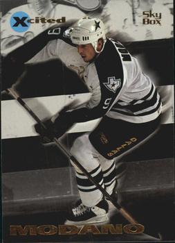1995-96 SkyBox E-Motion - Xcited #3 Mike Modano Front