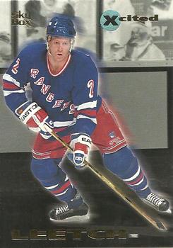 1995-96 SkyBox E-Motion - Xcited #6 Brian Leetch Front