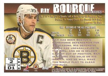 1995-96 Finest #2 Ray Bourque Back