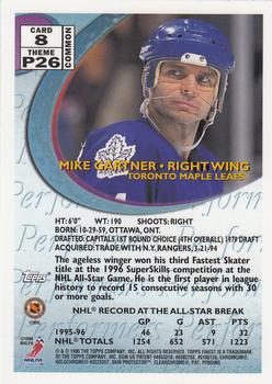 1995-96 Finest #8 Mike Gartner Back
