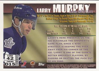 1995-96 Finest #42 Larry Murphy Back