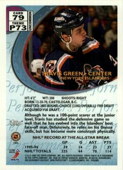 1995-96 Finest #79 Travis Green Back