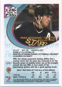 1995-96 Finest #128 Mike Modano Back