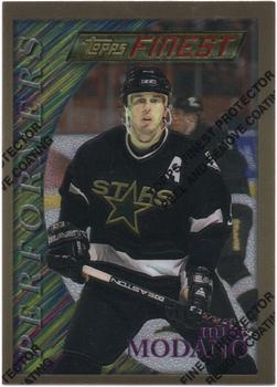 1995-96 Finest #128 Mike Modano Front