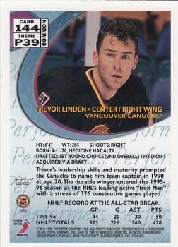 1995-96 Finest #144 Trevor Linden Back