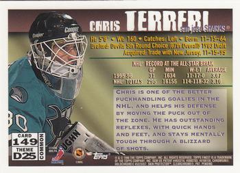 1995-96 Finest #149 Chris Terreri Back