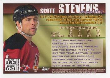 1995-96 Finest #152 Scott Stevens Back