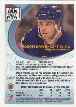 1995-96 Finest #158 Jason Dawe Back
