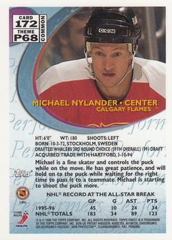 1995-96 Finest #172 Michael Nylander Back