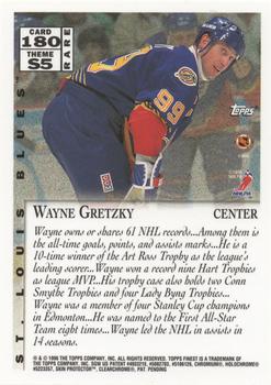 1995-96 Finest #180 Wayne Gretzky Back