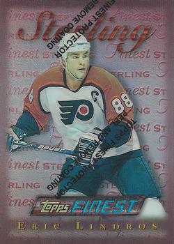 1995-96 Finest - Refractors #1 Eric Lindros Front