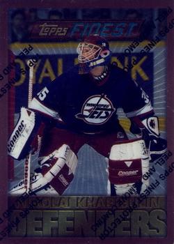 1995-96 Finest - Refractors #63 Nikolai Khabibulin Front