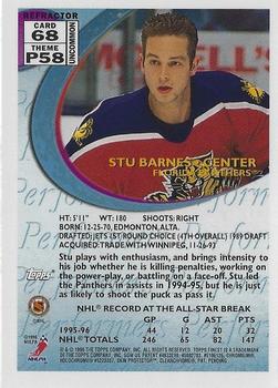 1995-96 Finest - Refractors #68 Stu Barnes Back