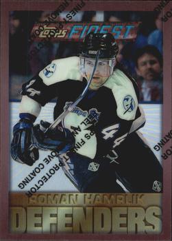 1995-96 Finest - Refractors #93 Roman Hamrlik Front