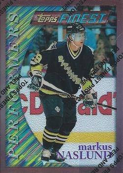 1995-96 Finest - Refractors #154 Markus Naslund Front