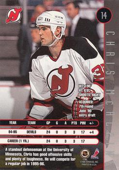 1995-96 Leaf #14 Chris McAlpine Back