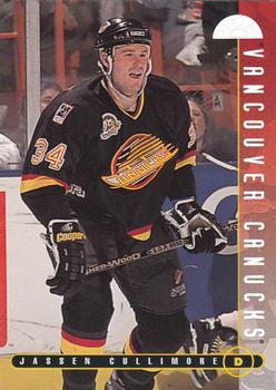 1995-96 Donruss Canucks Hockey Card #175 Jassen Cullimore