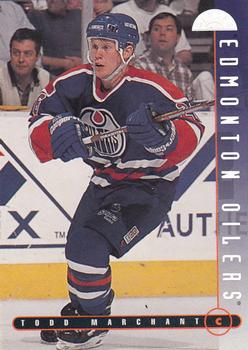 1995-96 Leaf #61 Todd Marchant Front
