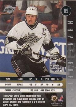 1995-96 Leaf #89 Wayne Gretzky Back