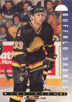 1995-96 Leaf #114 Mike Peca Front