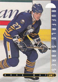 1995-96 Leaf #224 Brad May Front