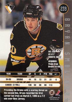 1995-96 Leaf #239 Bryan Smolinski Back