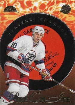 1995-96 Leaf - Fire on Ice #3 Alexei Zhamnov Front