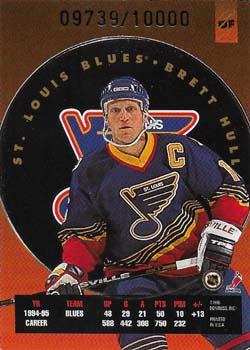 1995-96 Leaf - Fire on Ice #9 Brett Hull Back