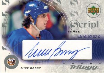 2003-04 Upper Deck Trilogy - Scripts #S3-MB Mike Bossy  Front