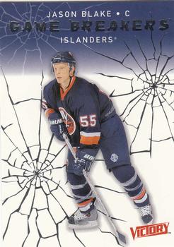 2003-04 Upper Deck Victory - Game Breakers #GB13 Jason Blake Front