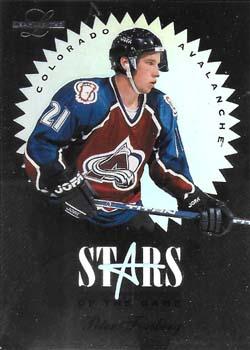 1995-96 Leaf Limited - Stars of the Game #4 Peter Forsberg Front