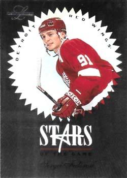 1995-96 Leaf Limited - Stars of the Game #11 Sergei Fedorov Front