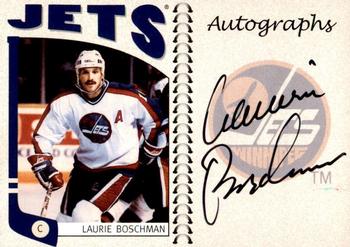 2004-05 In The Game Franchises Canadian - Autographs #A-LBH Laurie Boschman Front