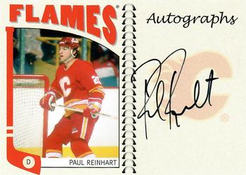 2004-05 In The Game Franchises Canadian - Autographs #A-PRE Paul Reinhart Front