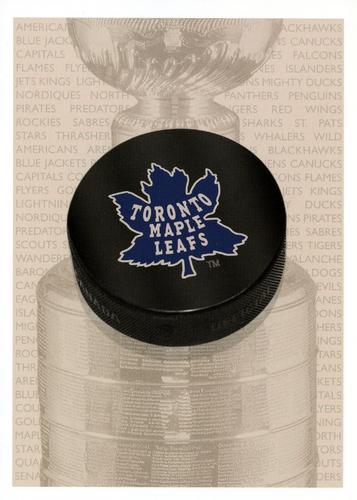 2004-05 In The Game Franchises Canadian - Team History #TH-16 Toronto Maple Leafs Original Front