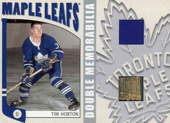 2004-05 In The Game Franchises Canadian - Double Memorabilia #DM-14 Tim Horton Front