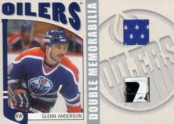 2004-05 In The Game Franchises Canadian - Double Memorabilia #DM-19 Glenn Anderson Front