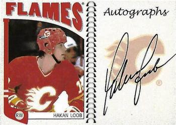 2004-05 In The Game Franchises Update - Autographs #A-HL Hakan Loob Front