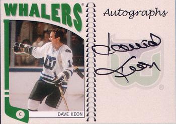 2004-05 In The Game Franchises Update - Autographs #A-DKN1 Dave Keon  Front