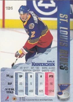1995-96 Metal #124 Dale Hawerchuk Back
