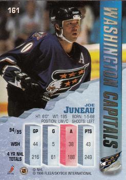 1995-96 Metal #161 Joe Juneau Back