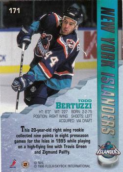 1995-96 Metal #171 Todd Bertuzzi Back