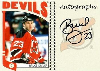 2004-05 In The Game Franchises US East - Autographs #A-BDR Bruce Driver Front
