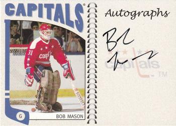2004-05 In The Game Franchises US East - Autographs #A-BMS Bob Mason Front