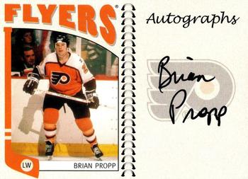 2004-05 In The Game Franchises US East - Autographs #A-BPR Brian Propp Front