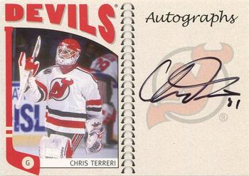 2004-05 In The Game Franchises US East - Autographs #A-CT Chris Terreri Front