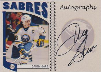 2004-05 In The Game Franchises US East - Autographs #A-DGA Danny Gare Front